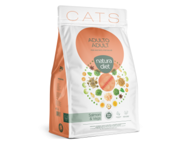 Natura Diet Cat Adult Salmon 400 Gr