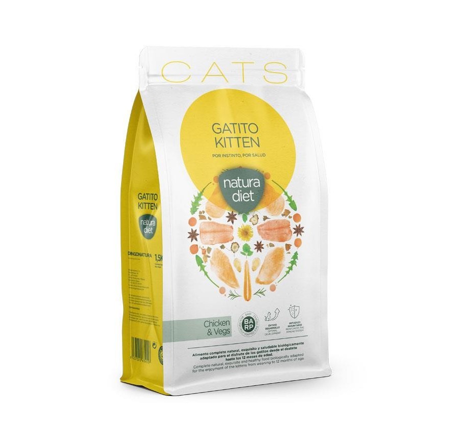 Natura Diet Cat Kitten Chicken 1,5 Kg