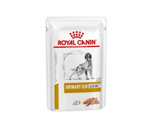 Royal Canin V.H.N. Perro Urinary S/O Ageing 7+ (paté) 12 x 85 gr