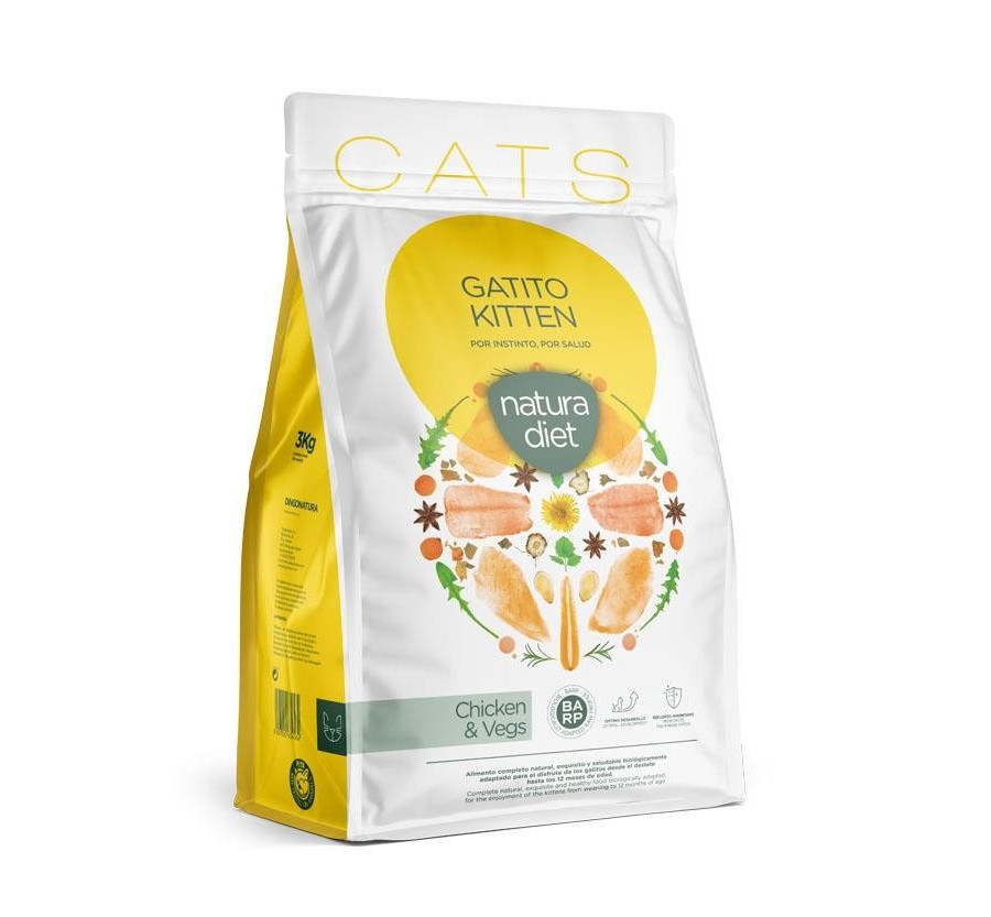 Natura Diet Cat Kitten Chicken 3 Kg