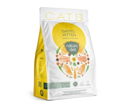 Natura Diet Cat Kitten Chicken 3 Kg
