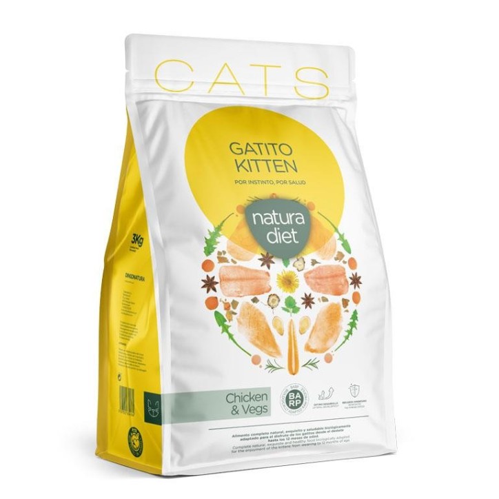 Natura Diet Cat Kitten Chicken 3 Kg