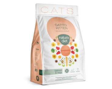 Natura Diet Cat Kitten Salmon 1,5 Kg