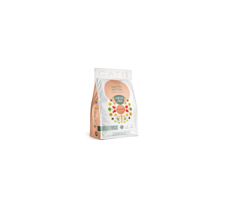 Natura Diet Cat Kitten Salmon 1,5 Kg