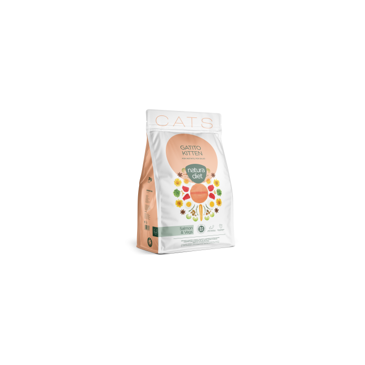 Natura Diet Cat Kitten Salmon 1,5 Kg