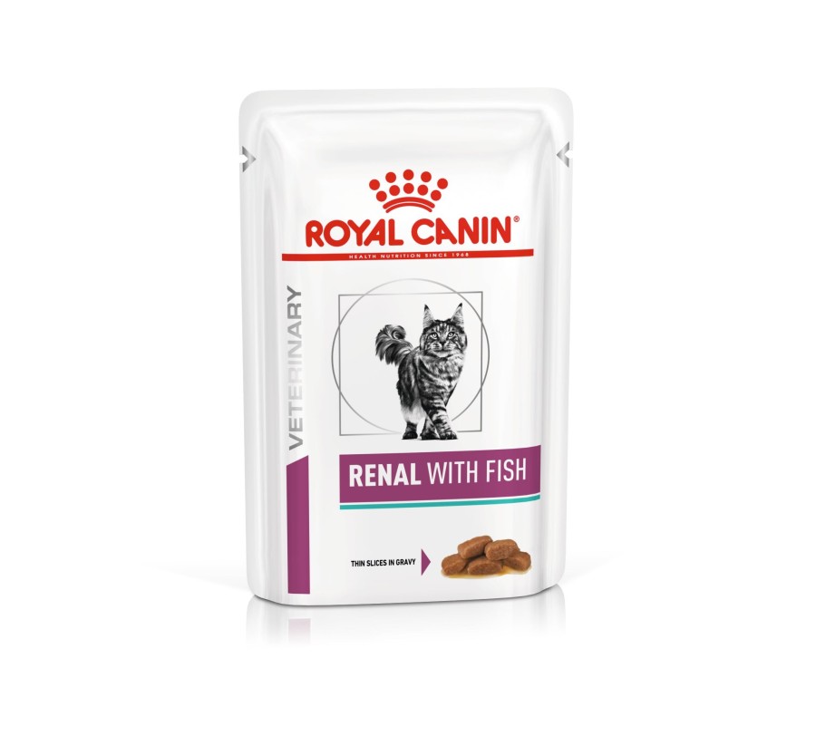 Royal Canin V.H.V. Gato Renal with fish 12 x 85 gr