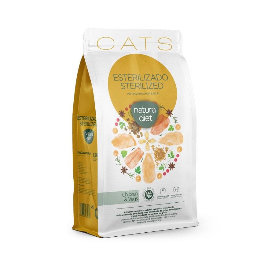 Natura Diet Cat Sterilized Chicken 1,5 Kg