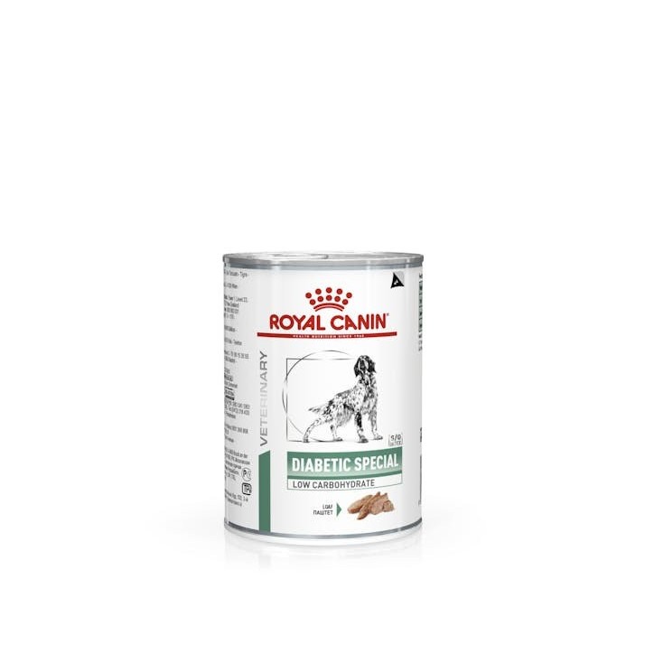 Royal Canin V.H.W. Perro Diabetic Special Low Carbohydrate (paté) 12 x 410 gr