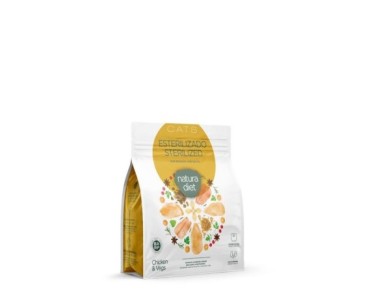 Natura Diet Cat Sterilized Chicken 400 Gr