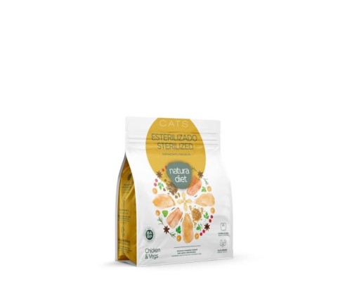 Natura Diet Cat Sterilized Chicken 400 Gr