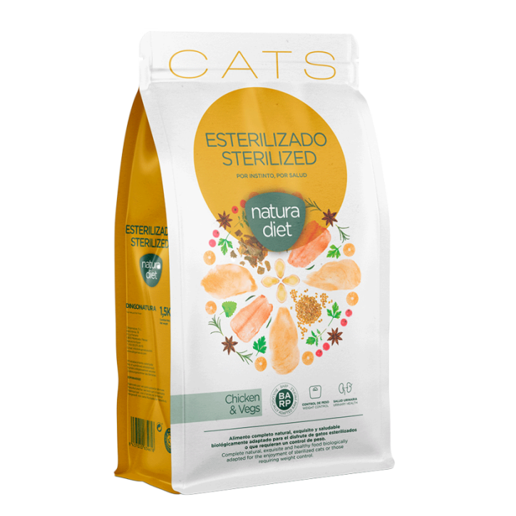 Natura Diet Cat Sterilized Chicken 8 Kg